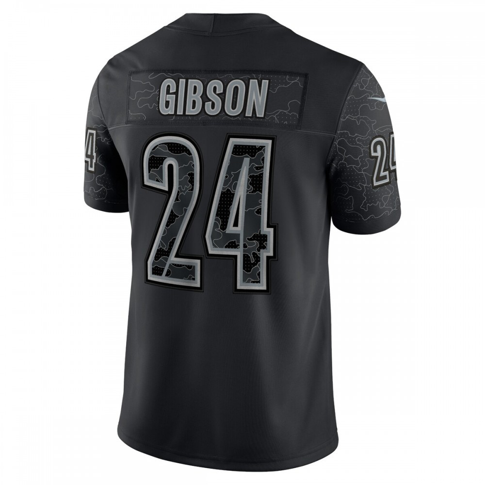 Antonio Gibson Washington Commanders Nike RFLCTV Limited Jersey - Black-GridironStore